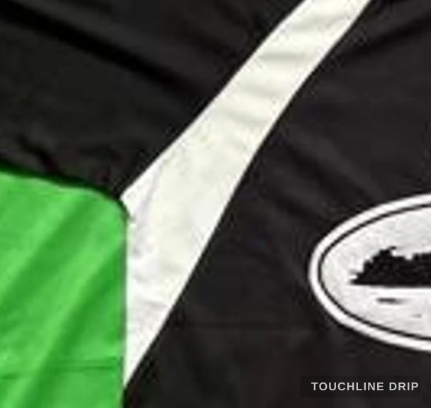 sleeve detail image of Corteiz Black Alcatraz Jersey