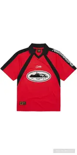 Front product image of Corteiz Red Alcatraz Jersey – XL (bnwt)