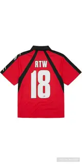 Back product image of Corteiz Red Alcatraz Jersey – XL (bnwt)