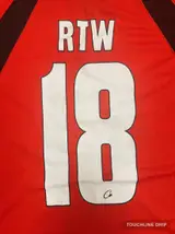 Back product image of Corteiz Red Alcatraz Jersey – XL (bnwt)