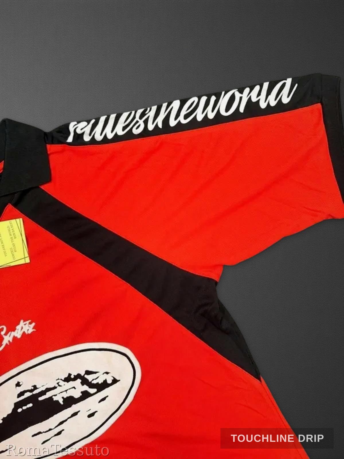 collar product image of Corteiz Red Alcatraz Jersey