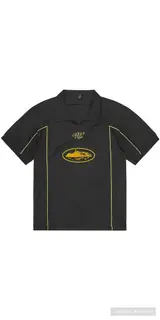 Front product image of Corteiz Black Talismo Jersey – XL (bnwt)