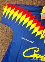sleeve product image of Corteiz Club América Blue Jersey