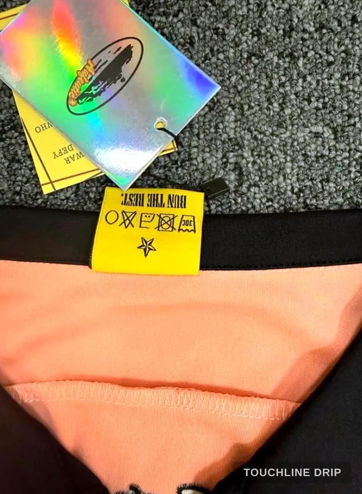 patch closeup product image of Corteiz Pink Talismo Jersey