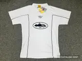 Front product image of Corteiz White Talismo Jersey