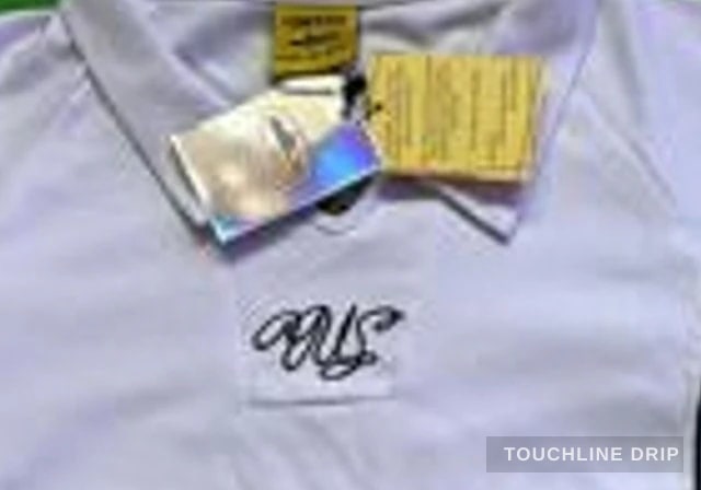 collar detail image of Corteiz White Talismo Jersey