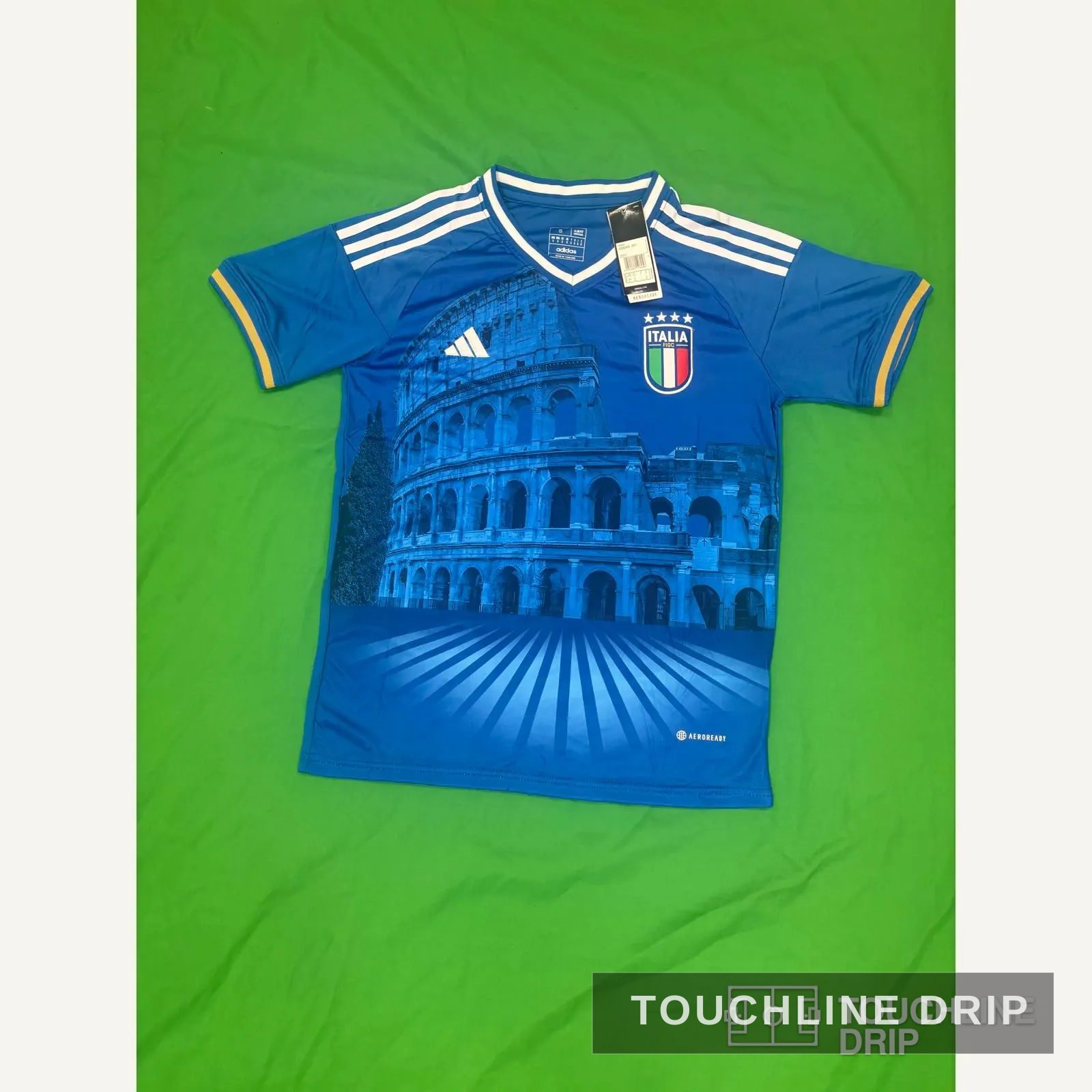 Front product image of Italy Deep Blue Colloseum Jersey