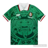 Front product image of Mexico 1998 'aztec' World Cup Jersey