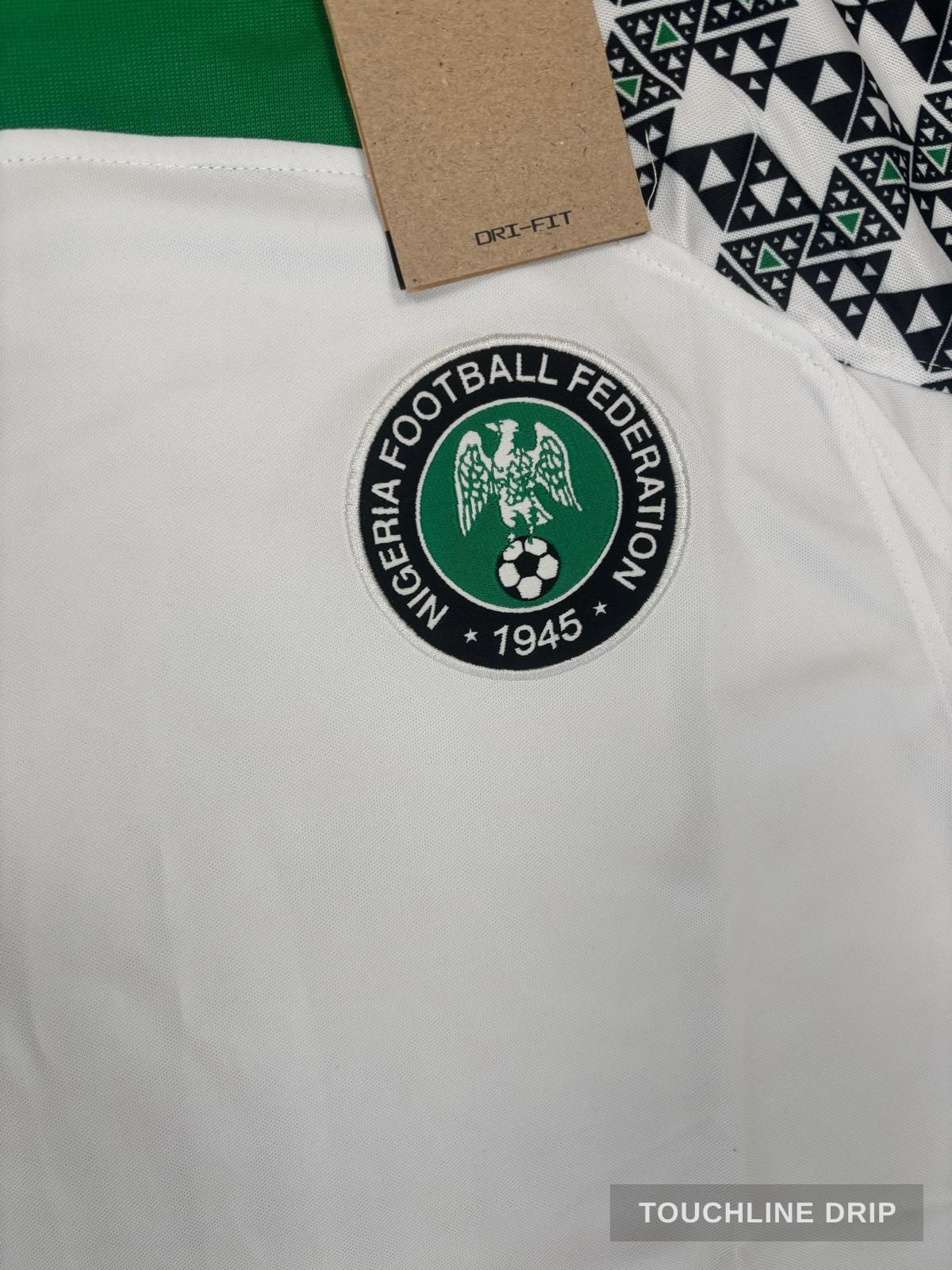 logo closeup product image of Nigeria 2022 Away Jersey