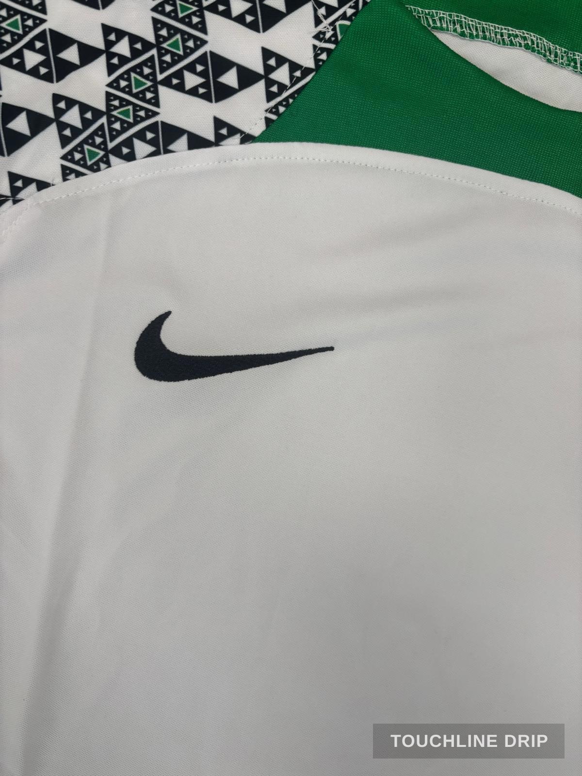 badge closeup product image of Nigeria 2022 Away Jersey