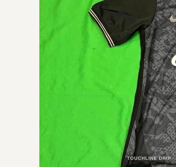 sleeve detail image of Nike x Corteiz Blacked Out Brazil Concept Jersey