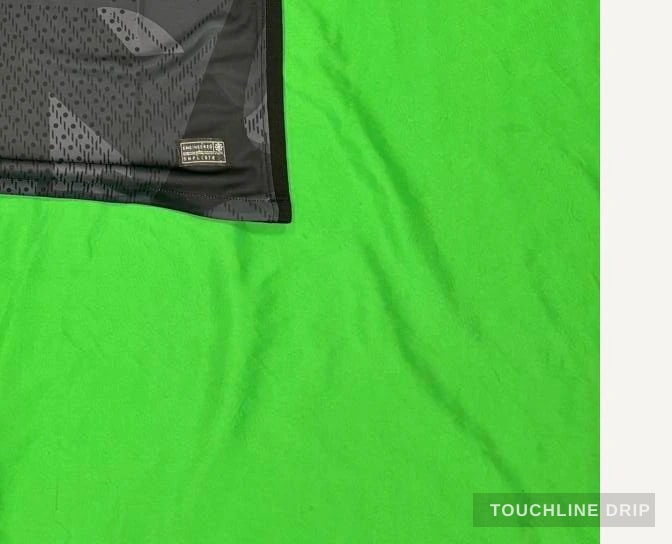 patch closeup detail image of Nike x Corteiz Blacked Out Brazil Concept Jersey