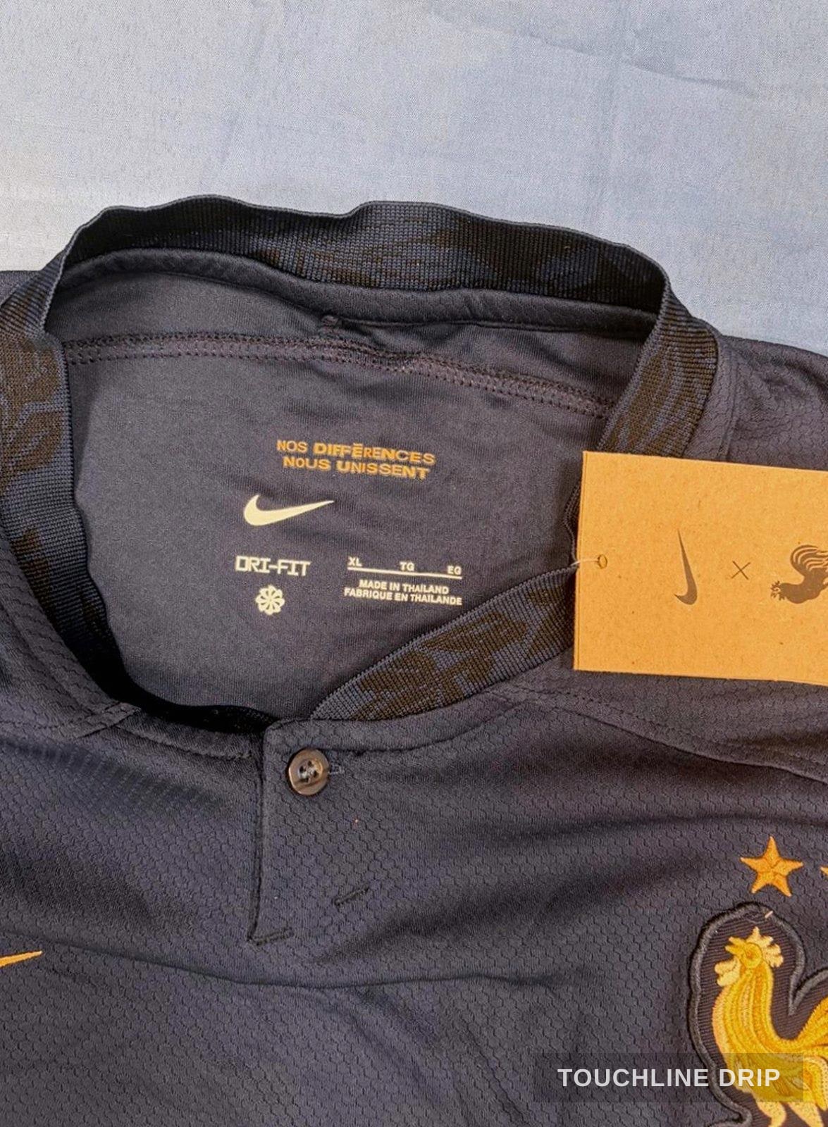 patch closeup product image of Nike x Corteiz 2022 World Cup Jersey Deep Navy