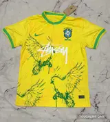 Front product image of Nike x Stussy Brazil Jungle Flight Concept Jersey