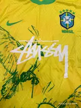 Detail product image of Nike x Stussy Brazil Jungle Flight Concept Jersey
