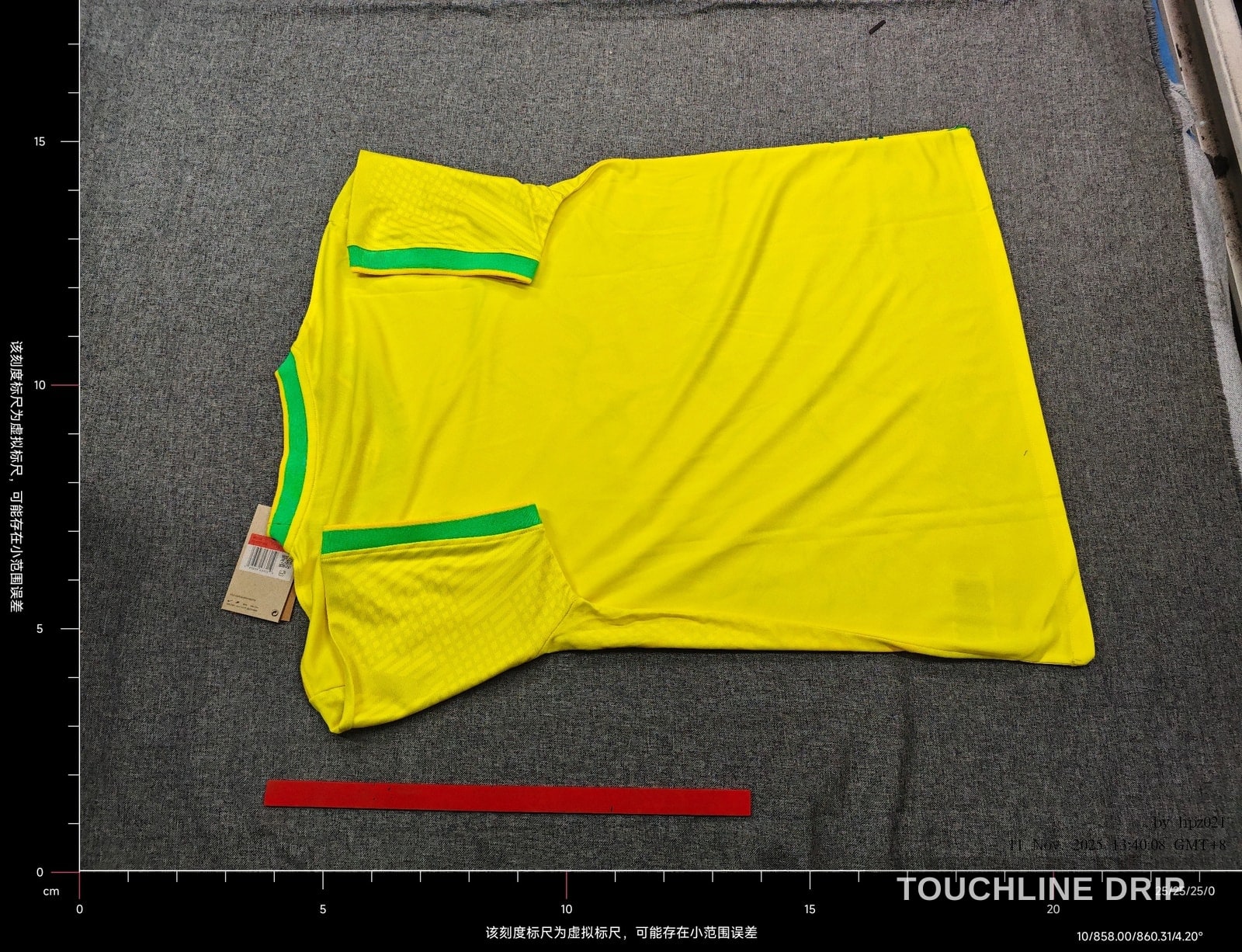 Back product image of Nike x Stussy Brazil Jungle Flight Concept Jersey (NIKE-STUS-BRA-JNGLFLT)
