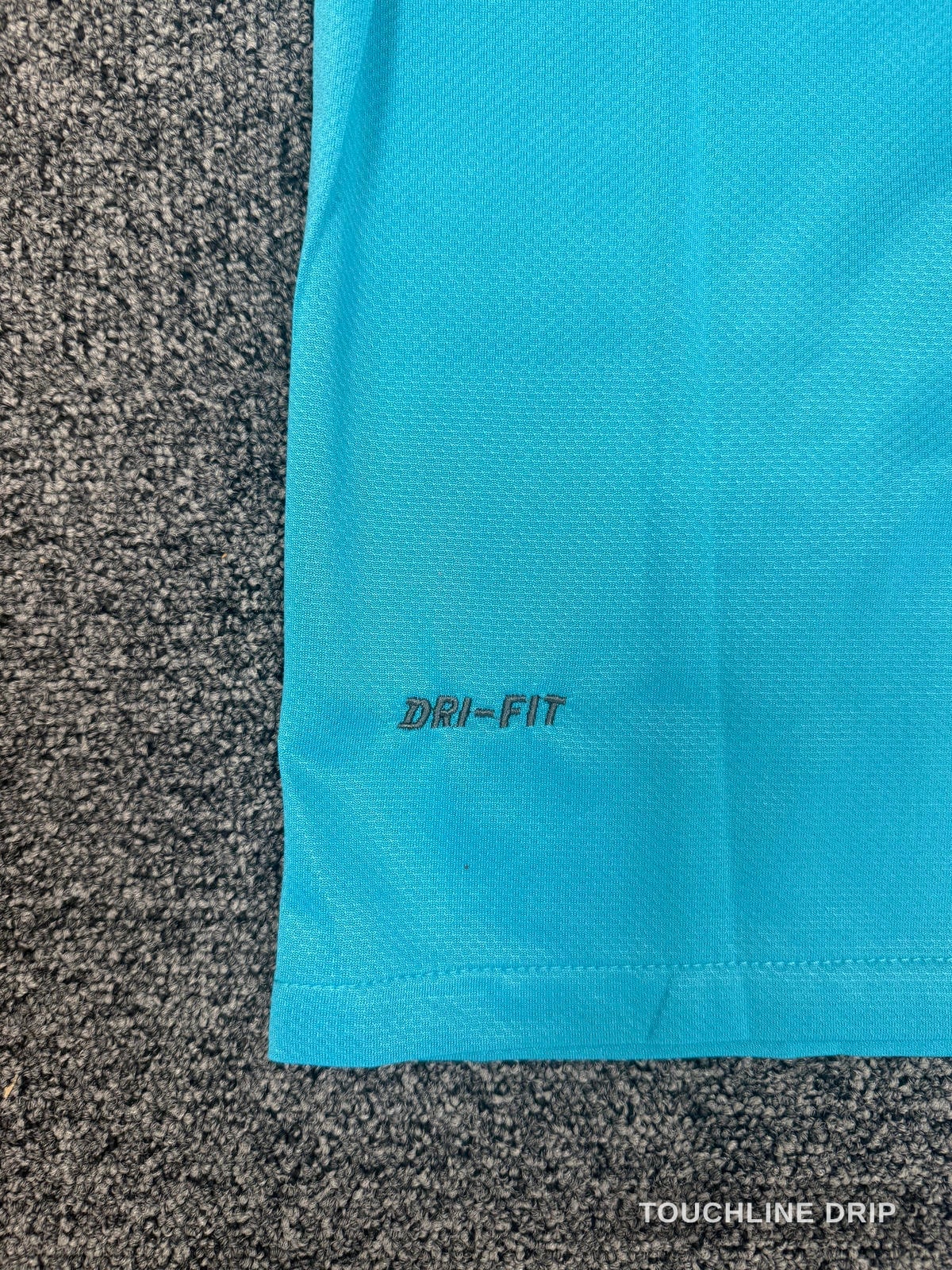 sleeve product image of Neymar JR Santos FC 2011 2012 Retro Blue Green Turquoise Jersey