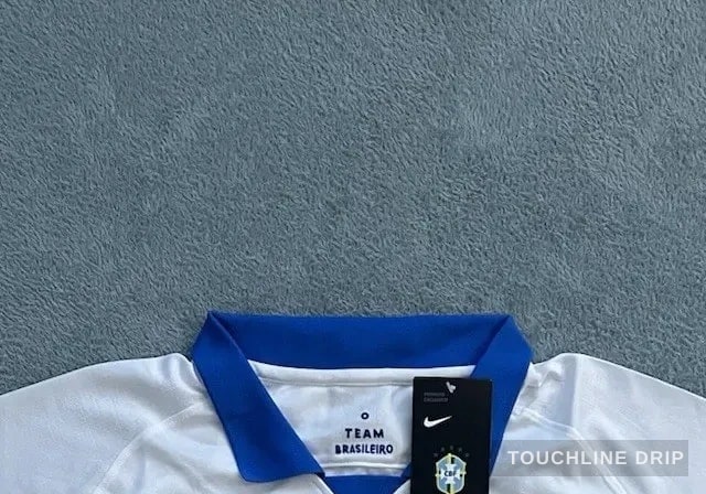 collar detail image of Nike x Corteiz Brazil 2019 Jersey