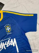 sleeve product image of Nike x Stussy Brazil Dynamic Blue Concept Jersey