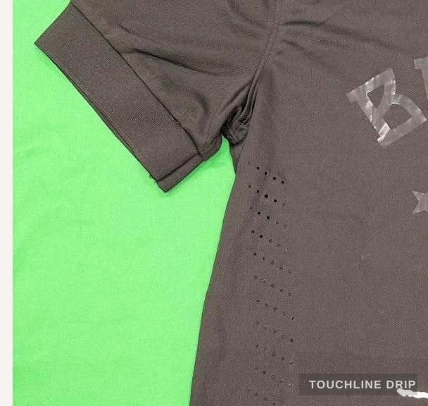 sleeve detail image of Nike x Stussy Brazil 13/14 Blacked Out Jersey