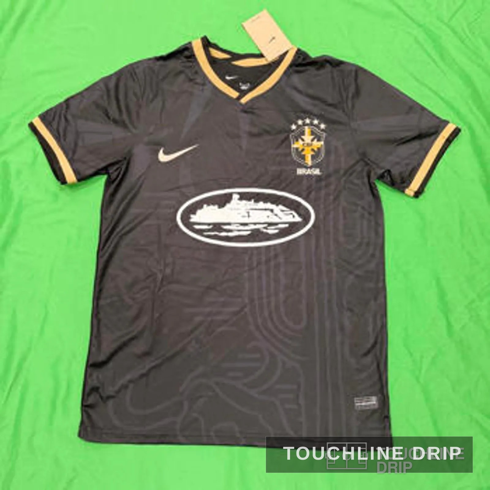 Front product image of Corteiz x Brazil Desert Breeze Alcatarz Concept Jersey