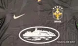 logo closeup detail image of Corteiz x Brazil Desert Breeze Alcatarz Concept Jersey