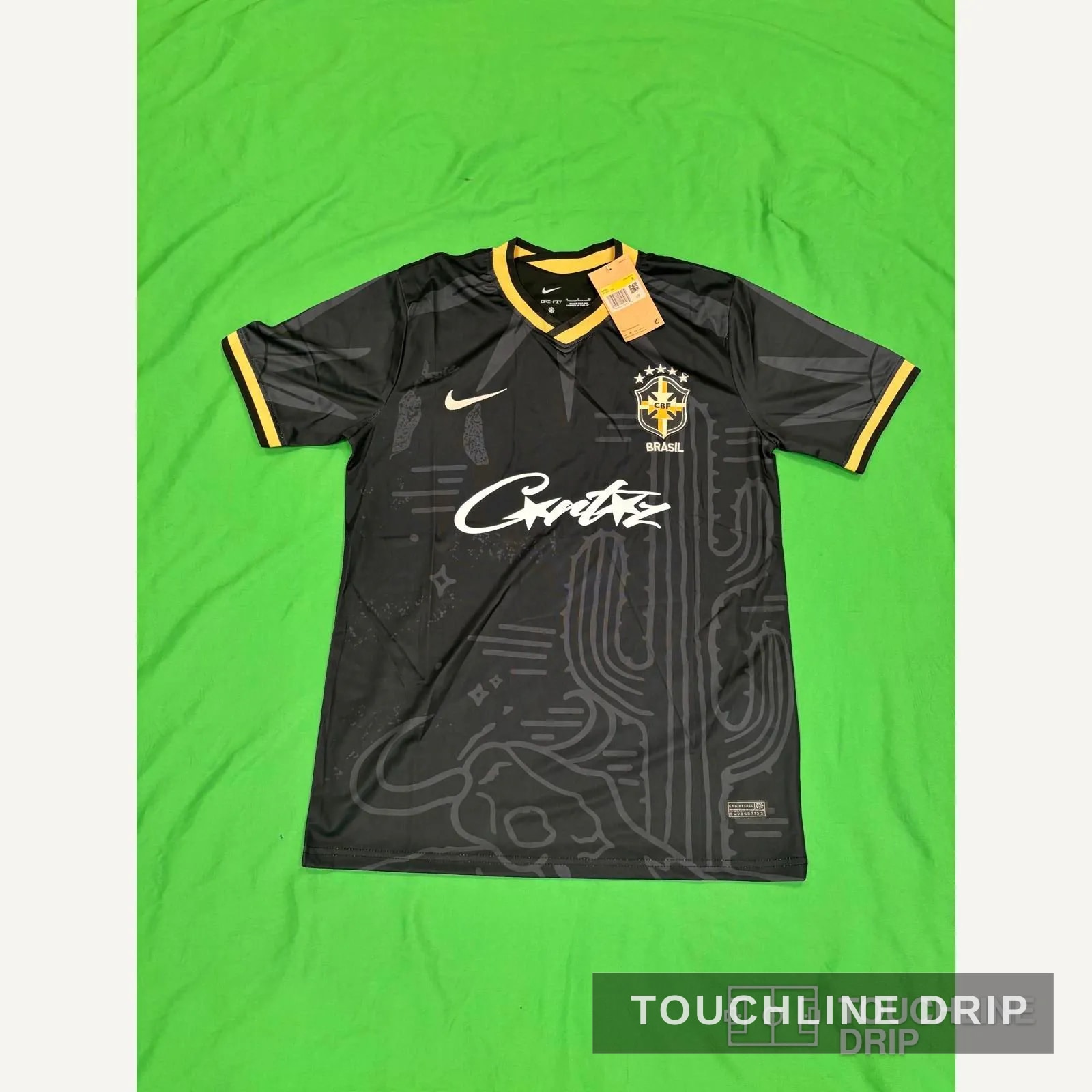 Front product image of Corteiz x Brazil Desert Breeze Concept Jersey