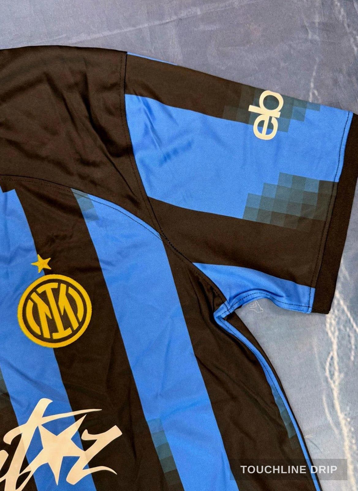 patch closeup product image of Nike x Corteiz Inter Memorabilia Concept Jersey