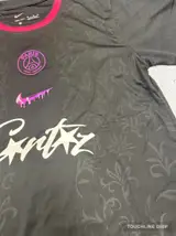 Detail product image 3 of Nike x Corteiz PSG GTO Black and Pink Concept Jersey