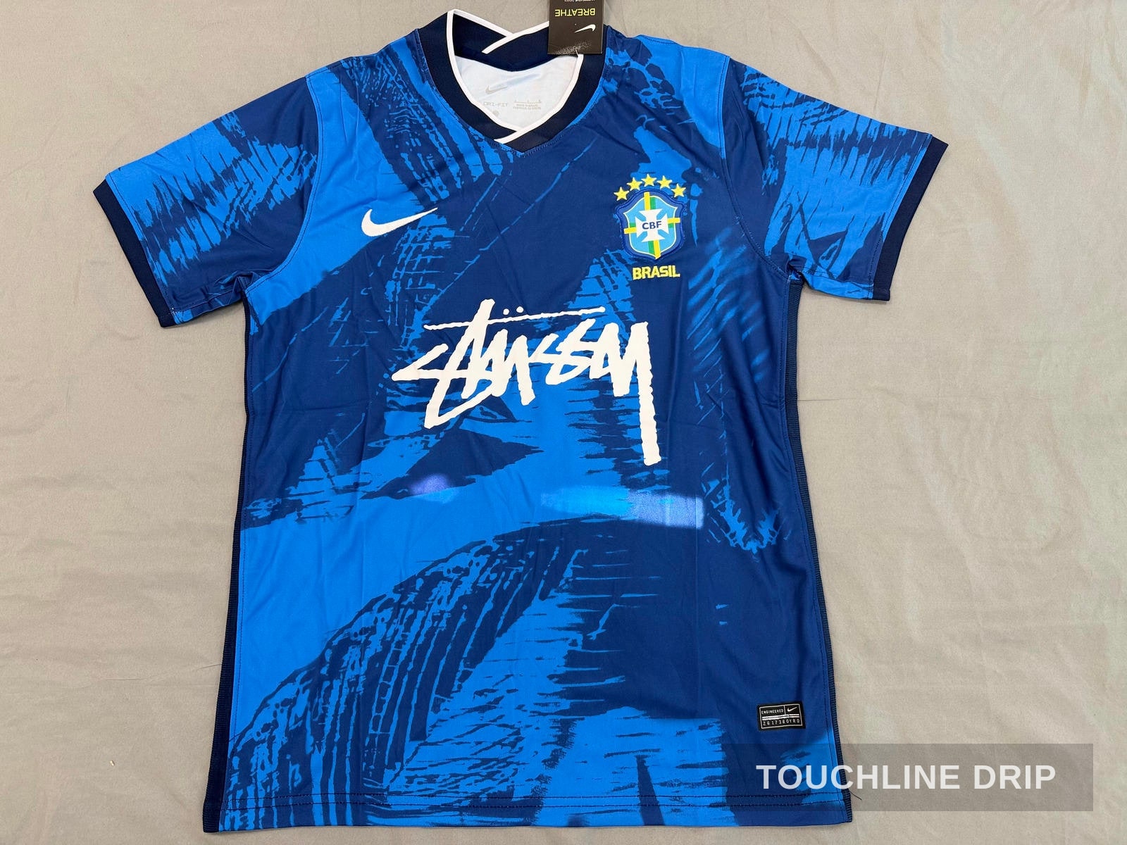 Front product image of Nike x Stussy Brazil Desert Breeze Concept Jersey