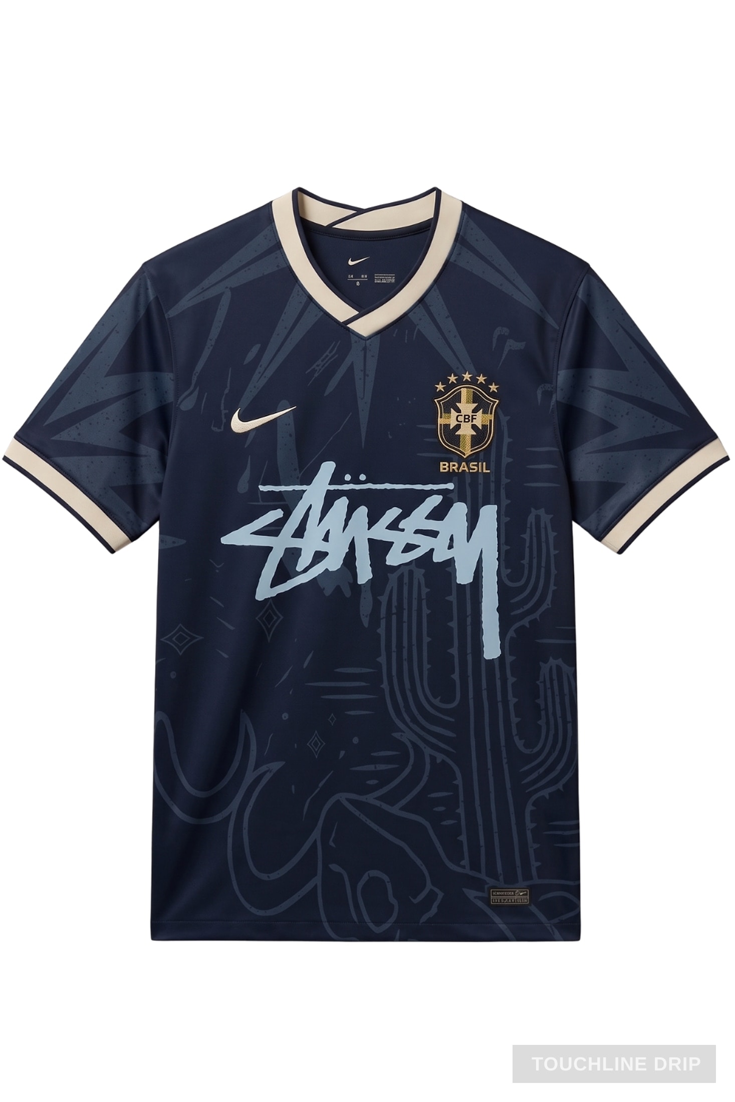 Front product image of Nike x Stussy Brazil Desert Breeze Concept Jersey