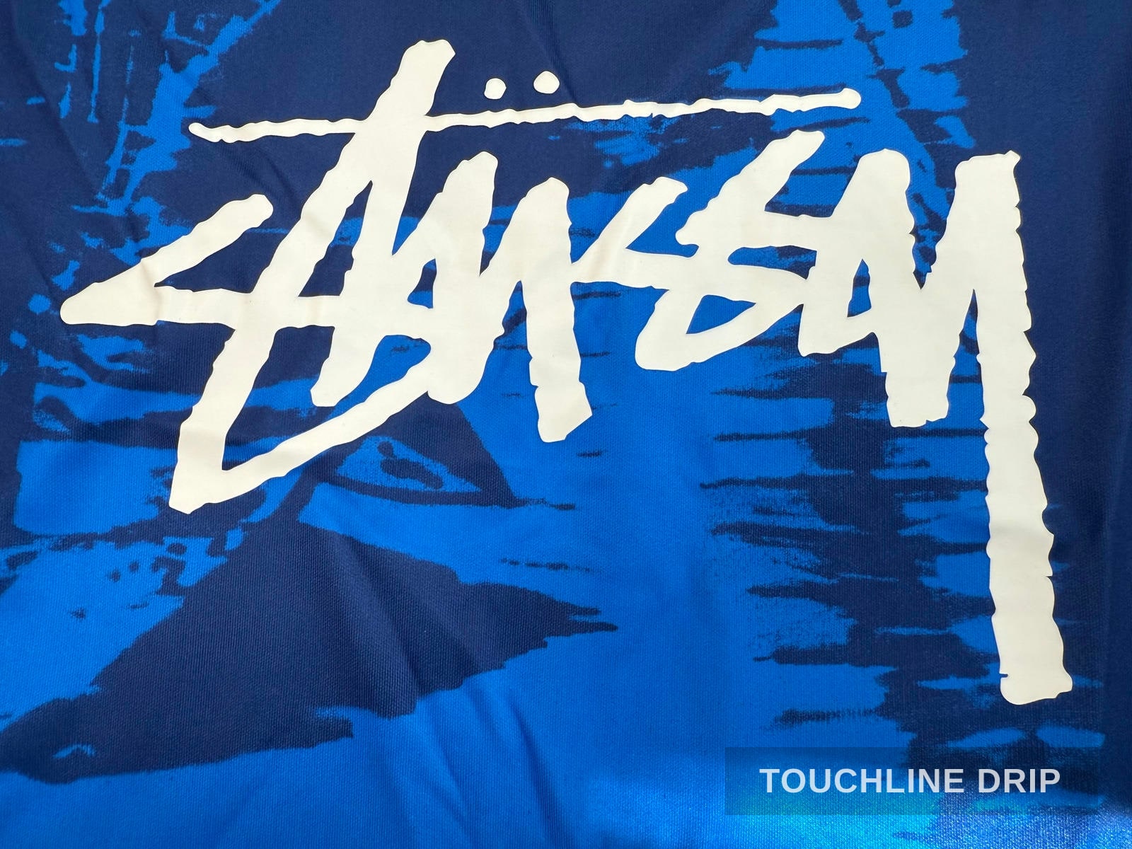 patch closeup product image of Nike x Stussy Brazil Desert Breeze Concept Jersey