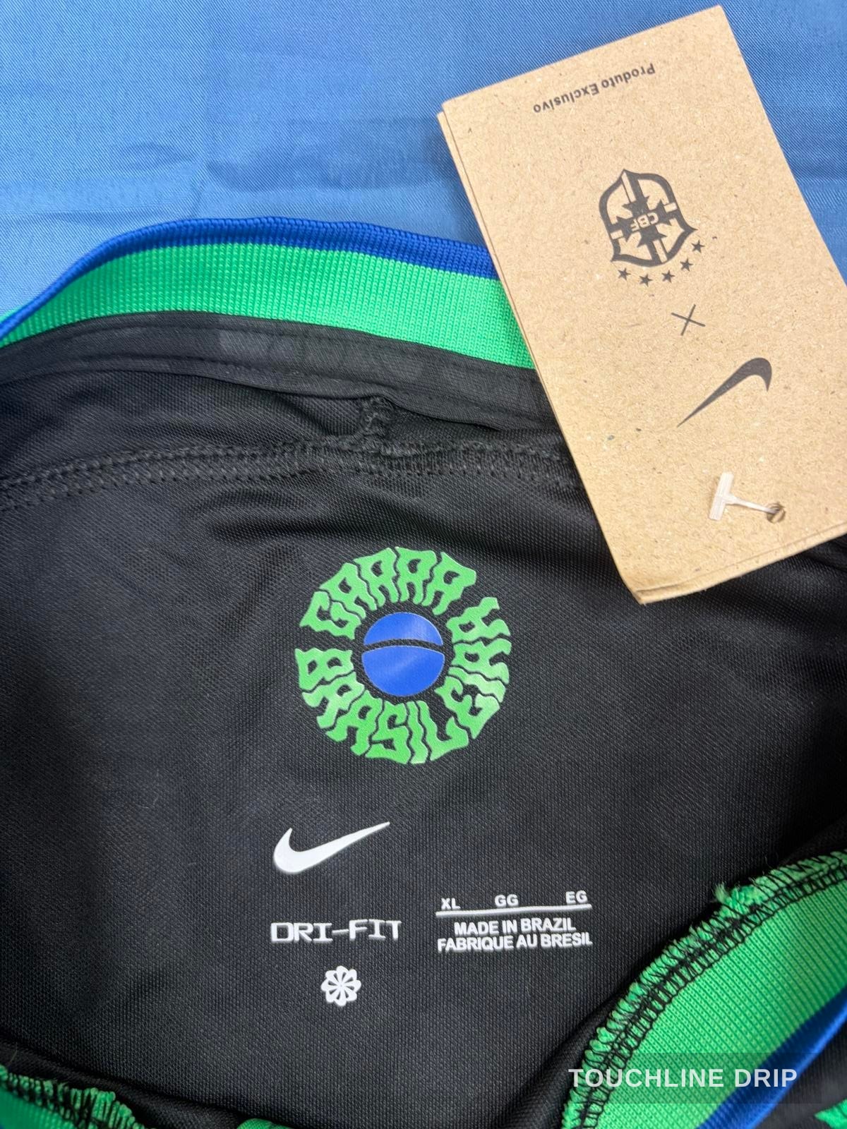 collar product image of Nike x Stussy Blacked Out Brazil Concept Jersey