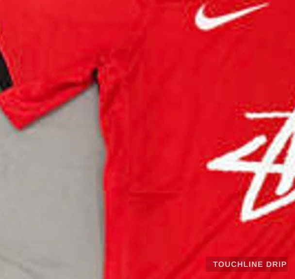 sleeve detail image of Nike x Stussy Portugal Kit