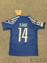 back product image of PSG 24/25 Desire Doue Fourth Shirt
