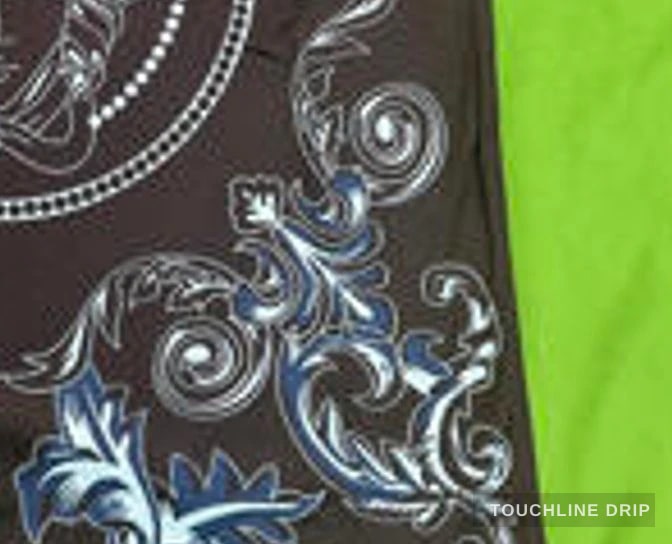 patch closeup detail image of Puma x Versace Special Edition Italia Jersey