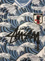Back product image of JAPAN x Stussy "kanagawa" BLUE JERSEY