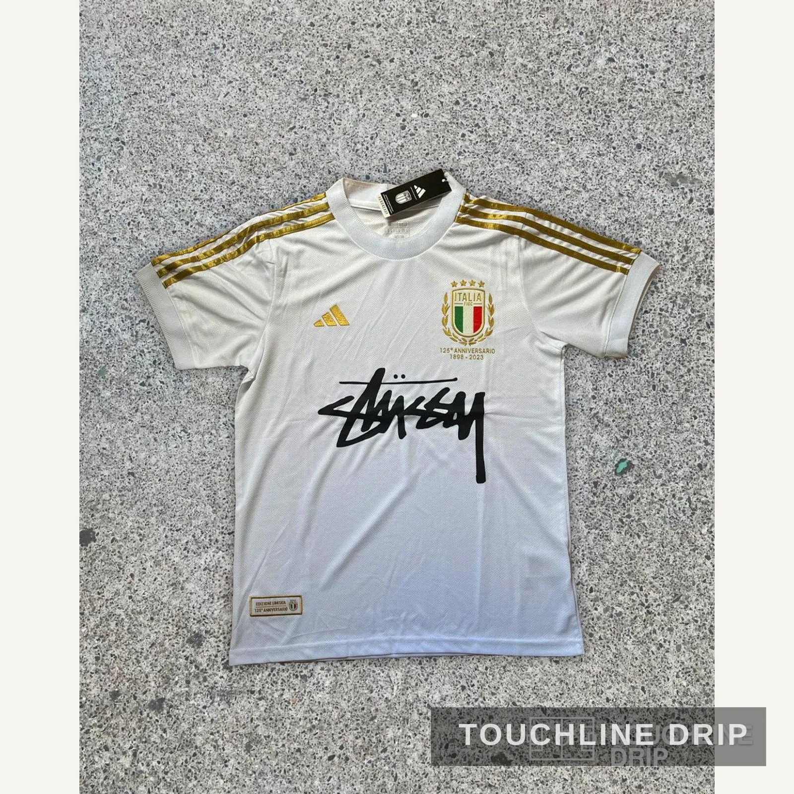 Front product image of Stussy x Italy 125th Anniversary Jersey