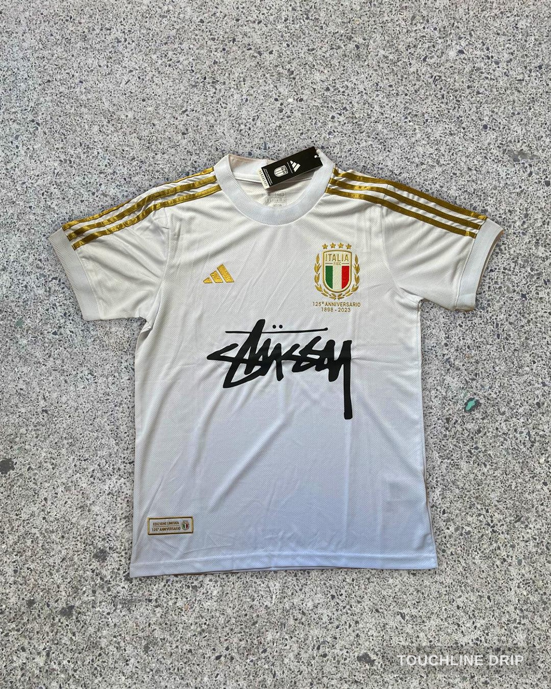 Front product image of Stussy x Italy 125th Anniversary Jersey