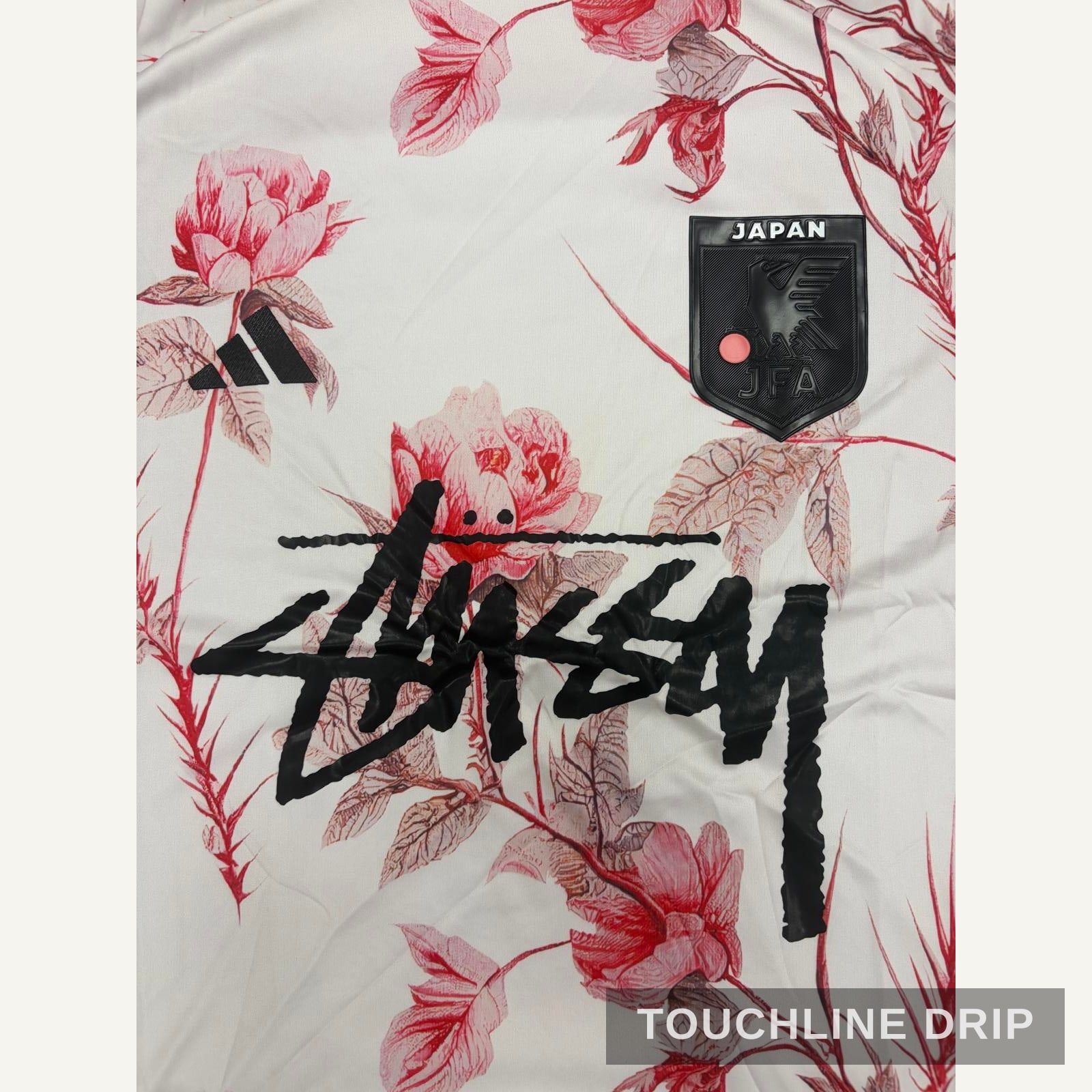 Detail product image of Stussy x Japan Floral Cream Jersey (STSY-JPN-FLCR-JSY)