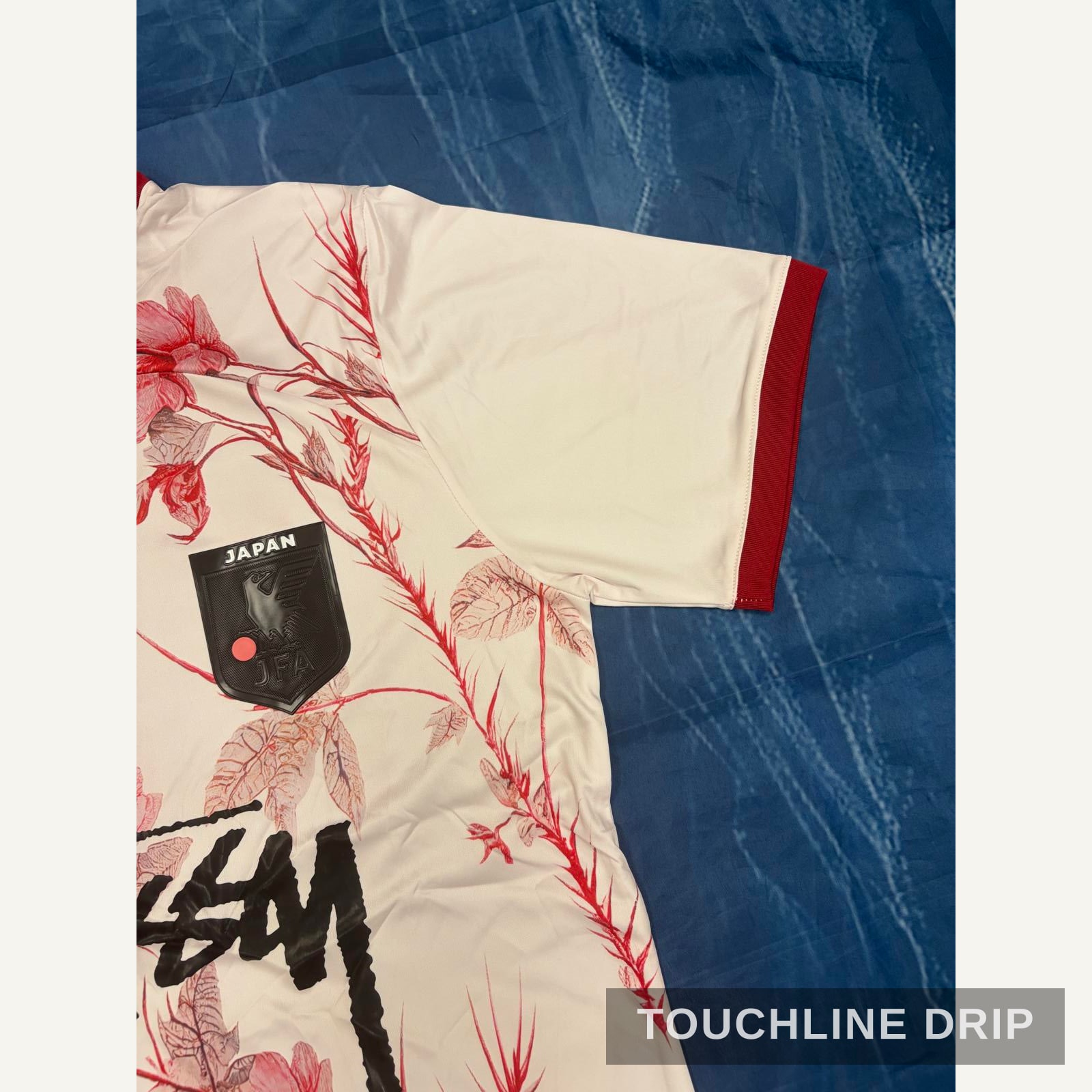 Detail product image of Stussy x Japan Floral Cream Jersey (STSY-JPN-FLCR-JSY)