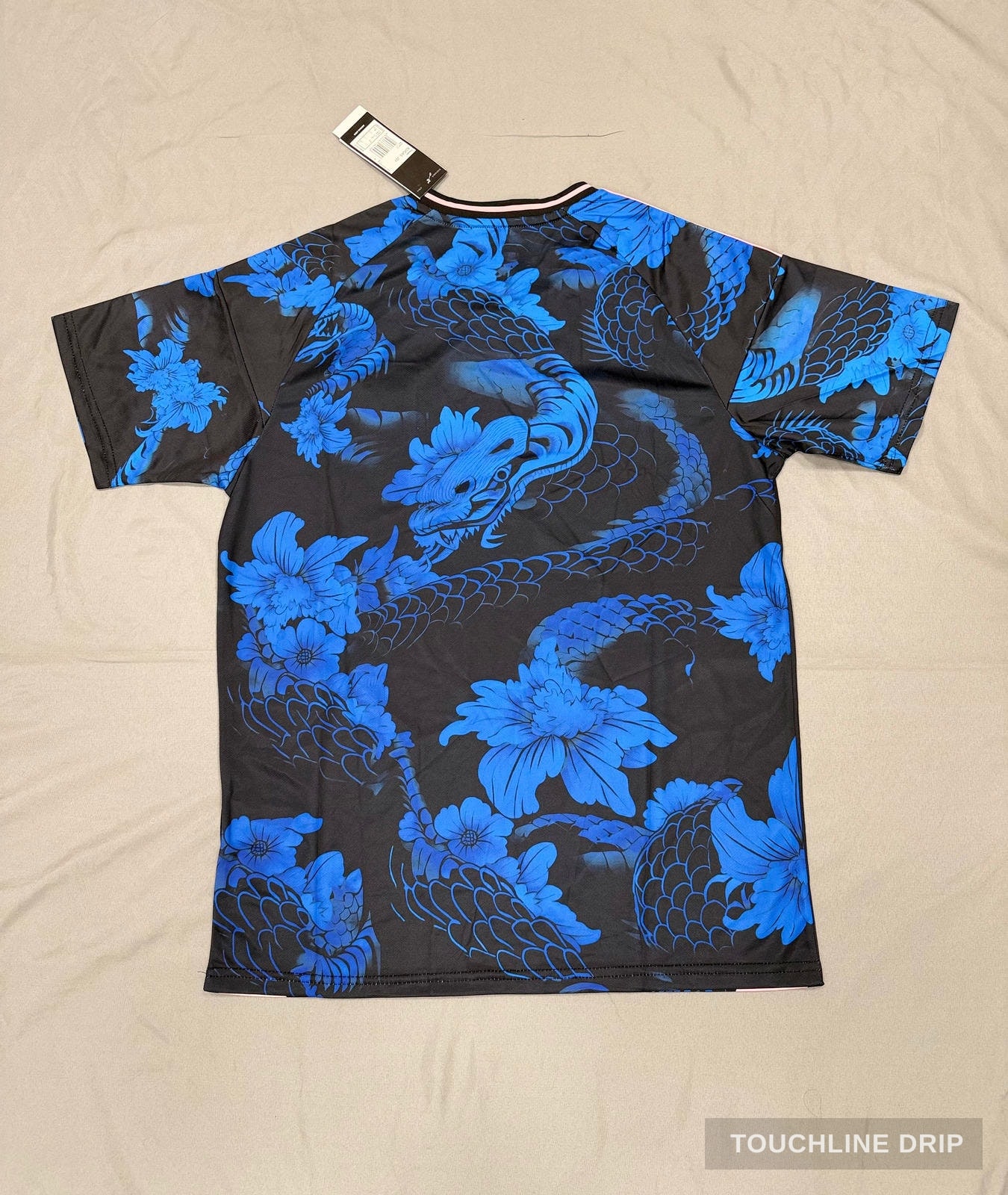 Back product image of Stussy x Japan Mystic Blue-pink Dragon Jersey (STSY-JPN-MBPD-JSY)