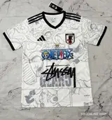 Front product image of Stussy x Japan One Piece White Jersey - Size