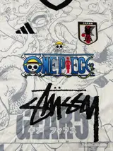 Detail product image 3 of Stussy x Japan One Piece White Jersey - Size