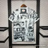 Front product image of Stussy x Japan "tokyo Streetscape" Concept Jersey – Grey