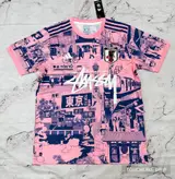 Front product image of Stussy x Japan "tokyo Streetscape" Concept Jersey – Pink