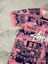 Detail product image 5 of Stussy x Japan "tokyo Streetscape" Concept Jersey – Pink
