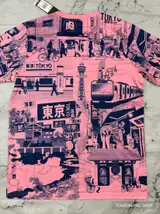 Detail product image 6 of Stussy x Japan "tokyo Streetscape" Concept Jersey – Pink