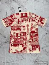 Back product image of Stussy x Japan "tokyo Streetscape" Concept Jersey – Red