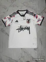 Front product image of Stussy x Japan White Sakura Jersey - Size